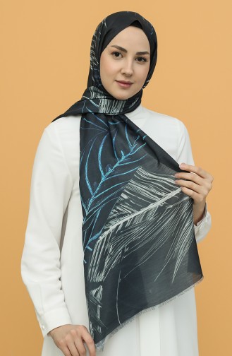 Indigo Shawl 3028KE-10-03