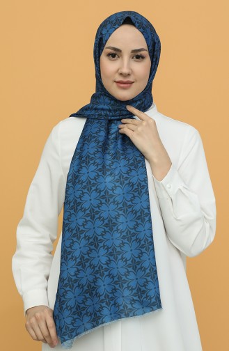 Indigo Shawl 3028KE-11-05