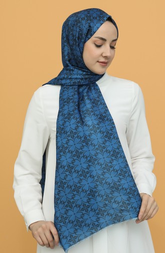 Indigo Shawl 3028KE-11-05