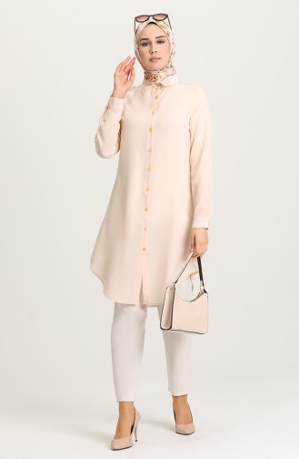 Beige Tunics 6509-08