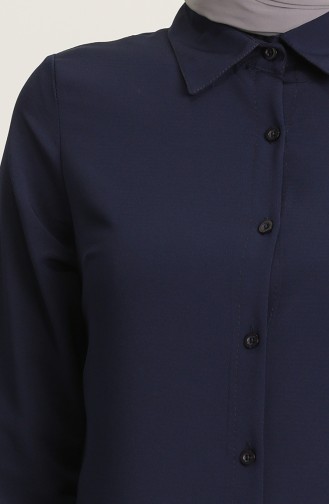 Navy Blue Tuniek 6511-01