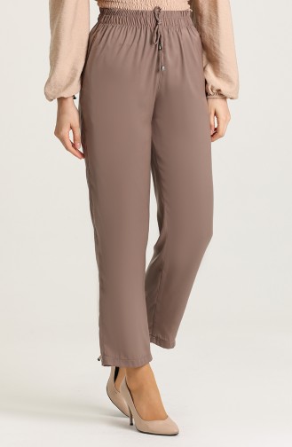 Pantalon Couleur Brun 0151-15