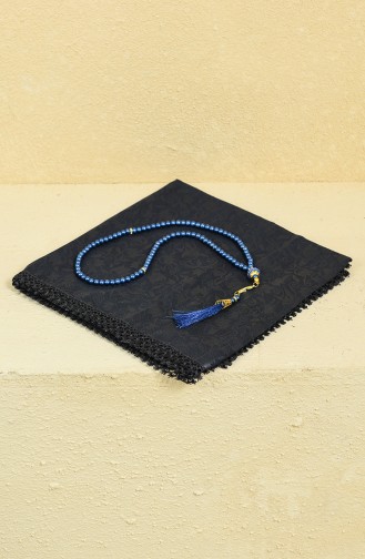 Navy Blue Rosary 3024-04