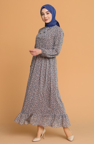 فستان ليلكي 4349-04