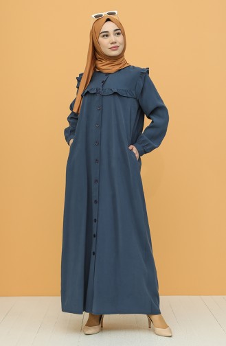 Indigo Hijab Kleider 21Y8350-08