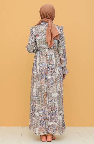 Violet Hijab Dress 21Y8353-01