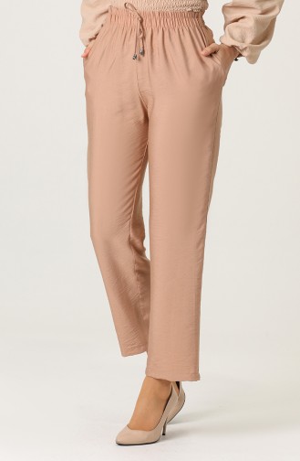 Aerobin Fabric Pants with Pockets 0151-04 Mink 0151-04