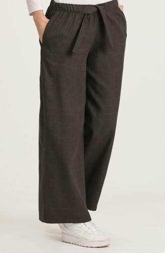 Pantalon Couleur Brun 0105A-01