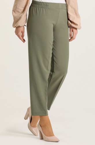 Light Khaki Green Broek 1983A-05