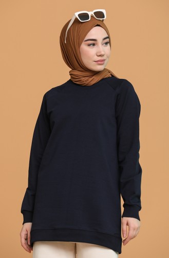 Reglan Kol Sweatshirt 5074-01 Lacivert