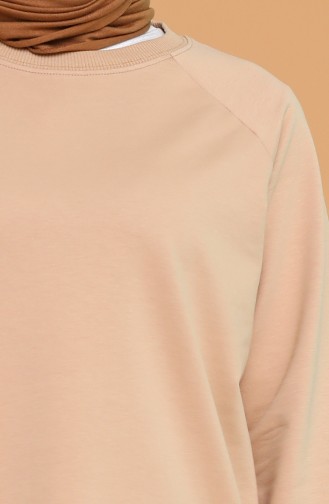 Sweatshirt Couleur Brun 5074-03