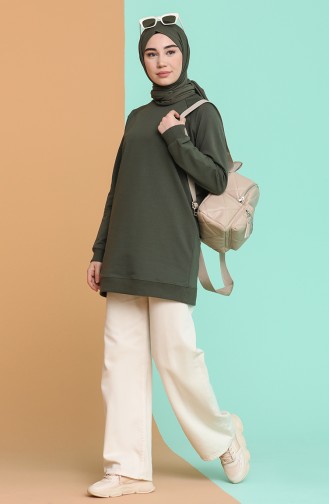 Khaki Pulli 5074-04