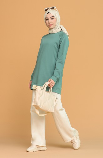 Mint green Sweatshirt 5074-05