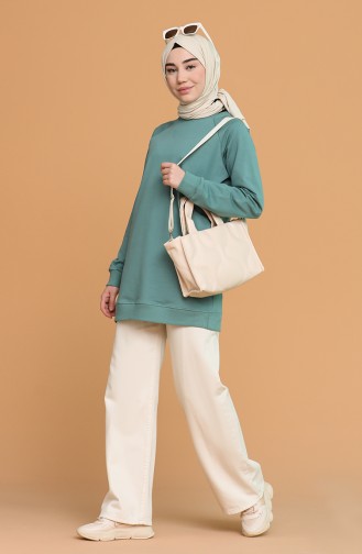 Mint Green Sweatshirt 5074-05