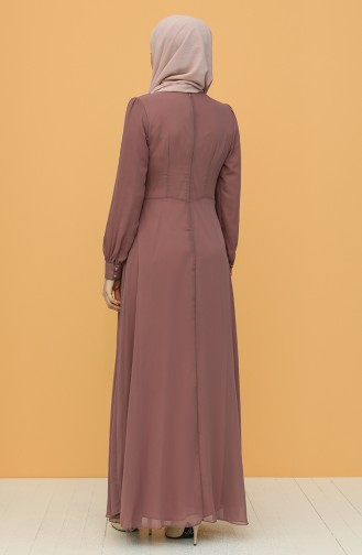 Habillé Hijab Rose Pâle 52788-03