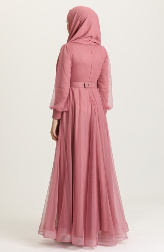 Habillé Hijab Rose Pâle 4949-02