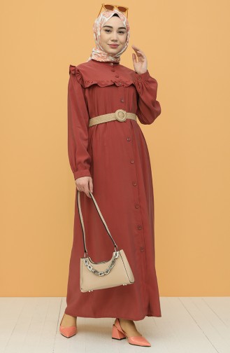 Onion Peel Hijab Dress 21Y8350-01