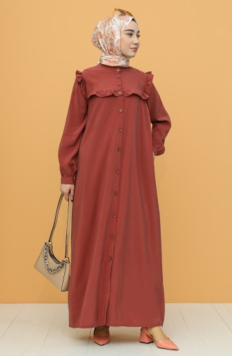 Onion Peel Hijab Dress 21Y8350-01