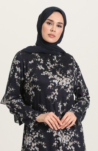 Navy Blue Tunics 2001A-01