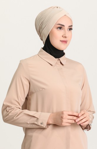 Doppelseitiger Bonnet 0028-13 Beige 0028-13