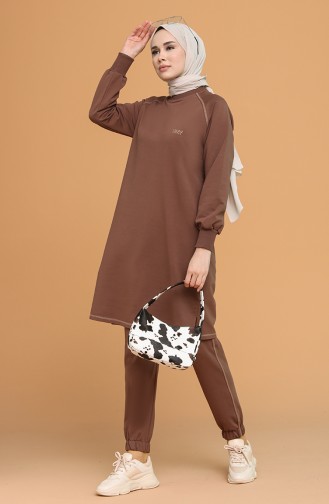 Brown Tracksuit 0430-02