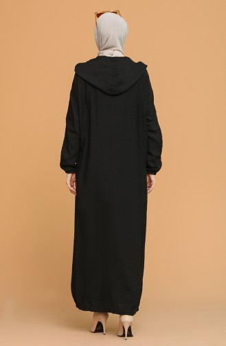 Black Abaya 6887-01