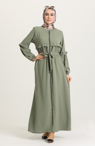 Green Almond Abaya 5053-04