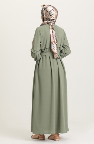 Green Almond Abaya 5053-04