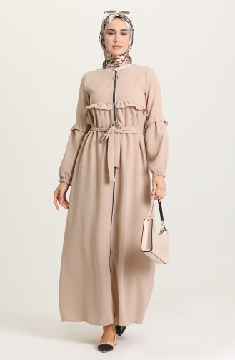 Beige Abayas 5053-05