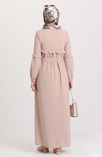 Beige Abayas 5053-05