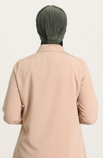 Doppelseitiger Bonnet 0028-02 Khaki 0028-02