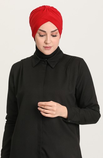 Doppelseitiger Bonnet 0028-16 Rot 0028-16