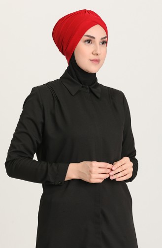Doppelseitiger Bonnet 0028-16 Rot 0028-16