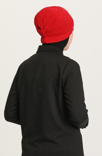 Doppelseitiger Bonnet 0028-16 Rot 0028-16