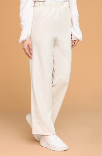 Pantalon Crème 0036-01