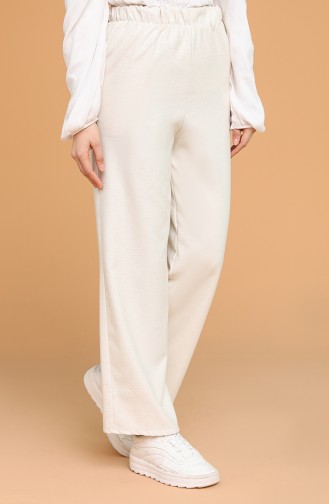 Cream Pants 0036-01