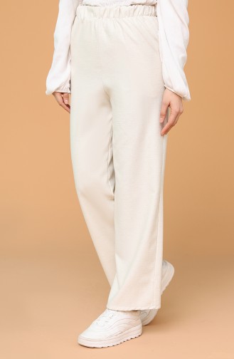 Pantalon Crème 0036-01