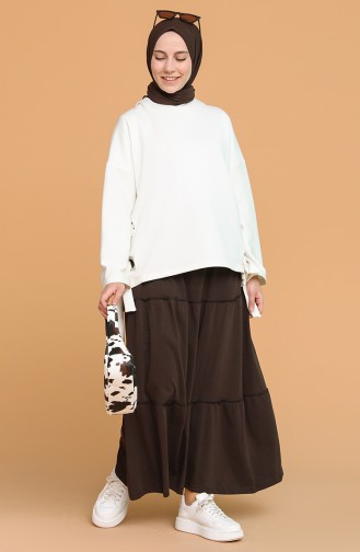Brown Skirt 8300-01