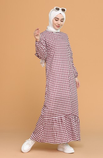 Robe Hijab Plum 5007-02