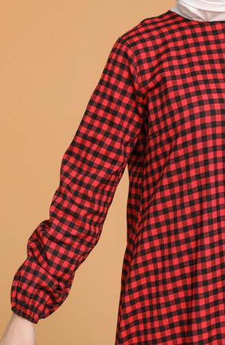 Robe Hijab Rouge 5007-03