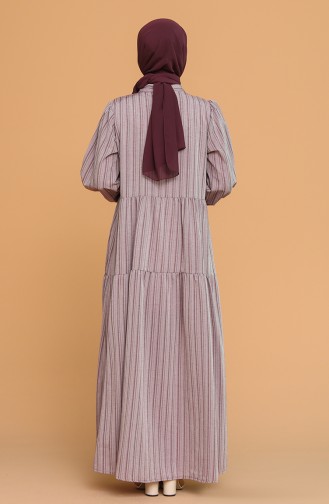 Robe Hijab Plum 1594-08