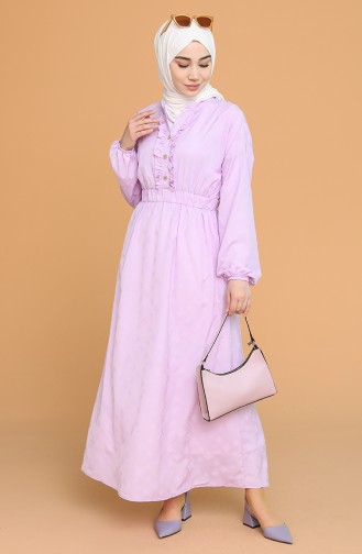 Violet Hijab Dress 1022-02
