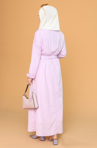 Violet Hijab Dress 1022-02