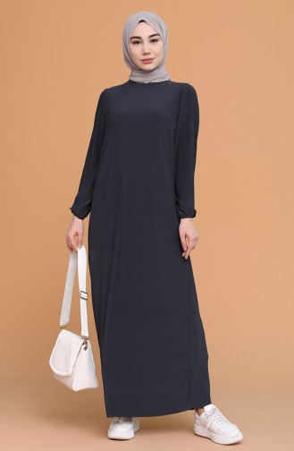 Anthracite Hijab Dress 5370-06