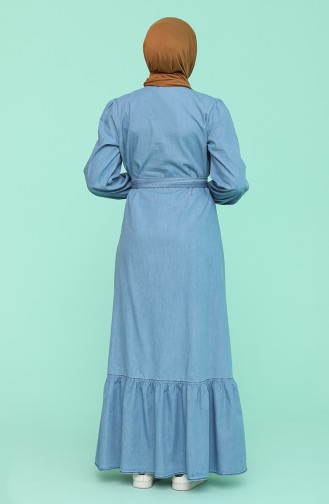 فستان أزرق جينز 4109-01