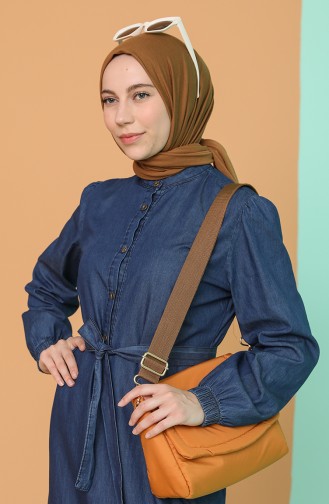 Robe Hijab Bleu Marine 4109-02