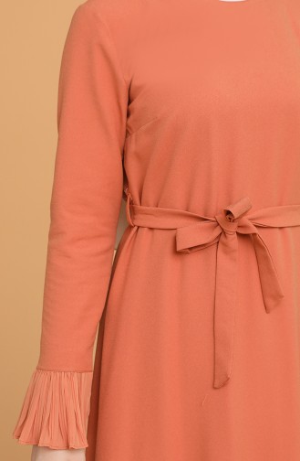 Onion Peel Hijab Dress 4125-08