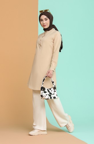 Beige Tunics 6474-17