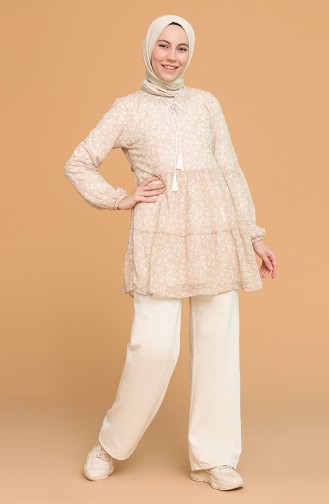 Beige Tunics 21Y8365-04