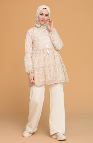 Beige Tunics 21Y8365-04